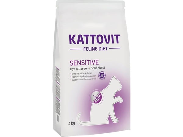 Kattovit Sensitive 4kg tørfoder til kat Adult