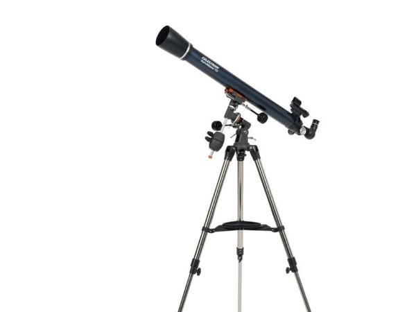 Celestron Astromaster 70EQ, Svart, Stål, Starry Night Basic Edition, SkyPortal App, 914 mm