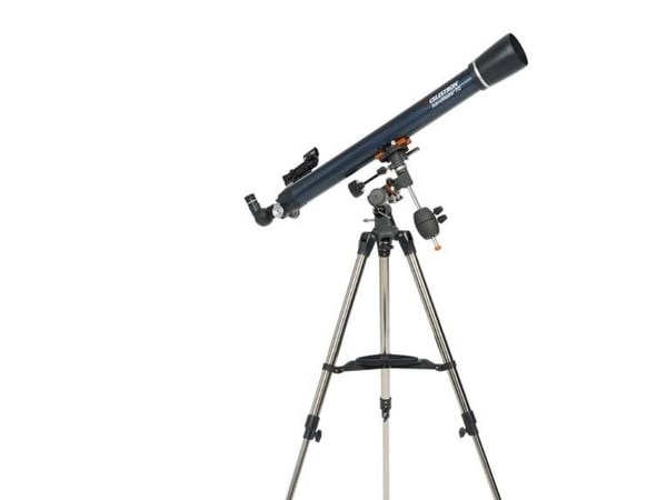 Celestron Astromaster 70EQ, Svart, Stål, Starry Night Basic Edition, SkyPortal App, 914 mm