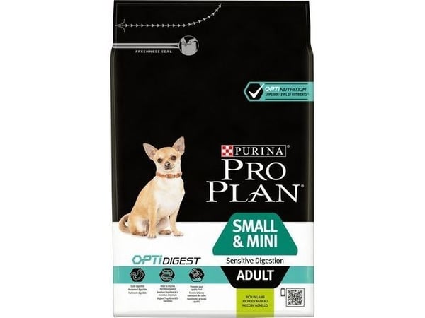 Purina Pro Plan Adult Small & Mini OptiDigest Sensitive Digestion med lamm 7 kg