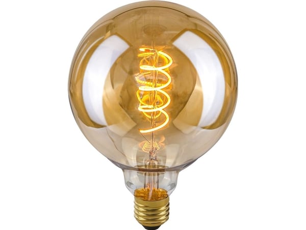 Italux Edison-pære rav E27 4W varm LED LDS-G125-SA