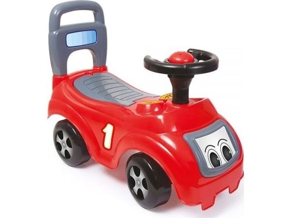 Dolu push-back ride-on punainen