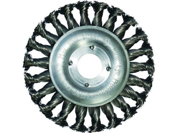 Abraboro slipeskive 125 mm/22,2 ABRABORO - splatany wire 0,5 mm inox AB90416422