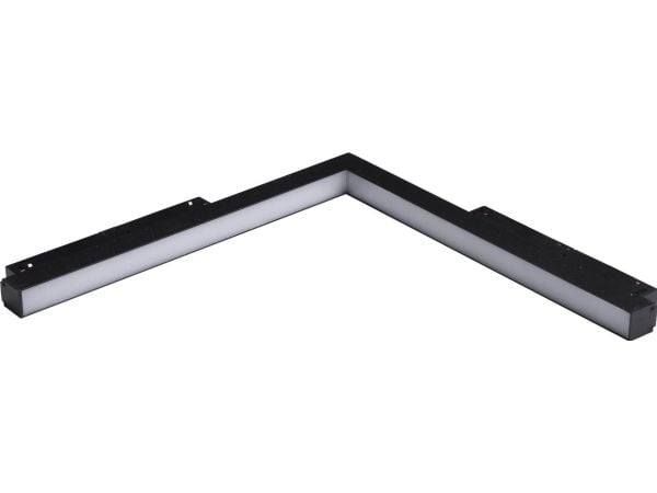 Azzardo lang lampe til magnetskinne Saga AZ4619 LED 24W svart