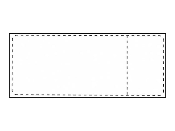 Capture - Permanet adhesiv - perforert - hvit - 105 x 251 mm 2800 etikett(er) (4 rull(er) x 700) forsendelsesetiketter