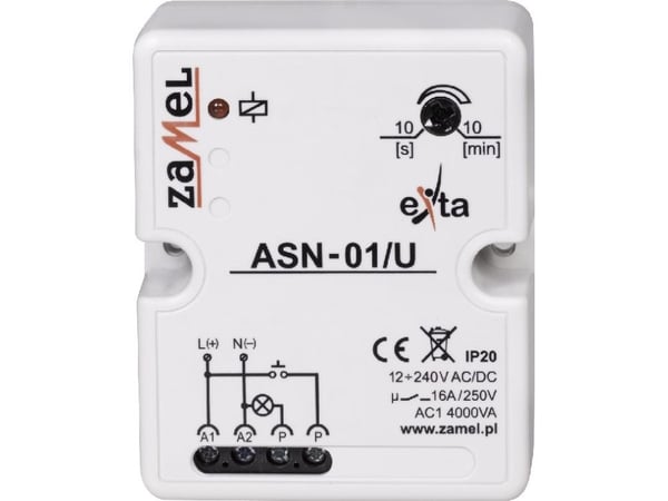 Zamel automaattinen portaiden ohjain 12-240V AC/DC ASN-01/U (EXT10000011)