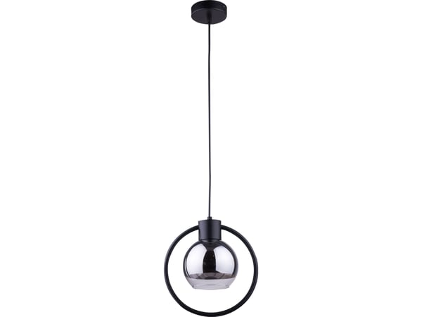Opphengt lampe Sigma Linda minimalistisk svart (31893)