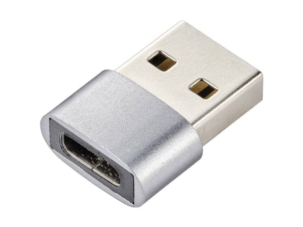 Renkforce RF-5650992, USB-A, USB-C, Grå