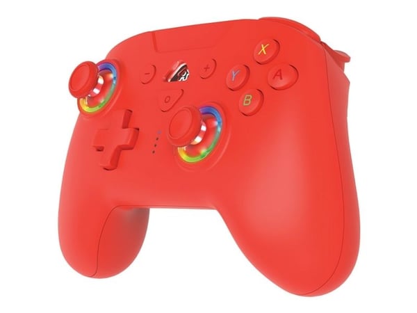 Subsonic SA5633-3, Gamepad, Nintendo Switch, D-pute, Hjem-knapp, Nullstillingsknapp, Valg-knapp, Turboknapp, Rød/grønn/blå, Trådløs, Bluetooth