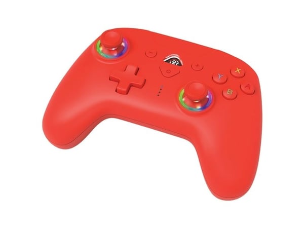 Subsonic SA5633-3, Gamepad, Nintendo Switch, D-pute, Hjem-knapp, Nullstillingsknapp, Valg-knapp, Turboknapp, Rød/grønn/blå, Trådløs, Bluetooth