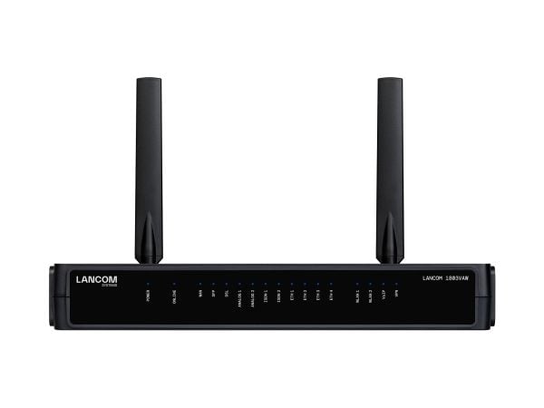 Lancom SD-WAN VoIP Gateway med VDSL2/ADSL2+ Modem Annex A/B/J/M 1x SFP/TP WAN-Eth - Gateway - IPSec