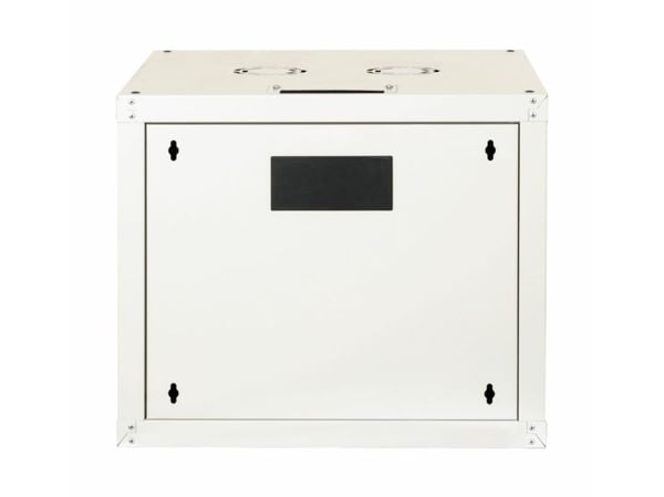 Equip EPM-09-6060-G-CBAA, Veggmonterbar hylle, 9U, Nøkkellås, Rack skinner, 12,2 kg, Lysegrå