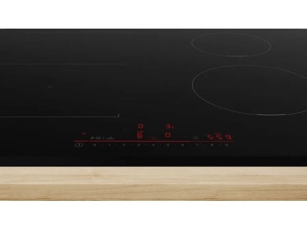 Bosch Serie 6 PVS731HB1E, Sort, Innebygget, 70 cm, Sonebasert induksjon, Glass-keramikk, 4 zone(s)