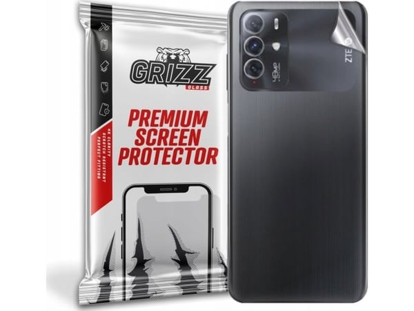 GrizzGlass beskyttelsesfolie bak til Grizz ZTE Voyage 30 Pro