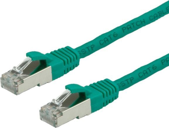VALUE S/FTP Patch Cord Cat.6, halogen-free, green, 2m, Grön