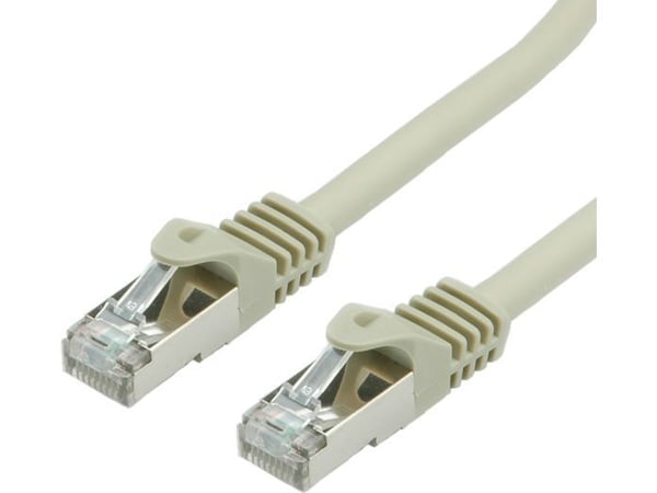 VALUE 21990853, 3 m, Cat7, S/FTP (S-STP), RJ-45, RJ-45, Grå