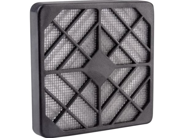 Wallair N40979 ventilasjonsgitter med filterinnsats (B x H x D) 12 x 12 x 6,6 cm