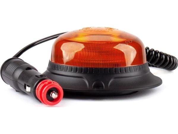 Varoitusvalo mini kukko 18 led magneetti matala r65 r10 12-24v w21m amio-02925 amio-02925