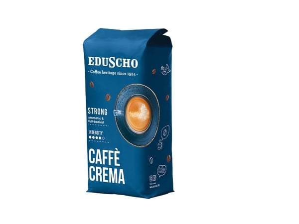 TCHIBO EDUSCHO CREMA STRONG kahvipavut 1000G