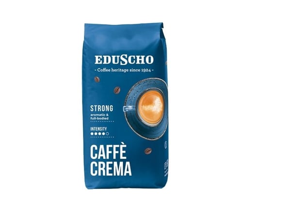 TCHIBO EDUSCHO CREMA STRONG kahvipavut 1000G
