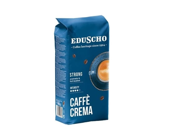 TCHIBO EDUSCHO CREMA STRONG kahvipavut 1000G