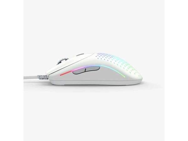 Glorious Gaming Model O Wired 2, Høyre hendt, Optisk, USB Type-A, 26000 DPI, 1 ms, Hvit