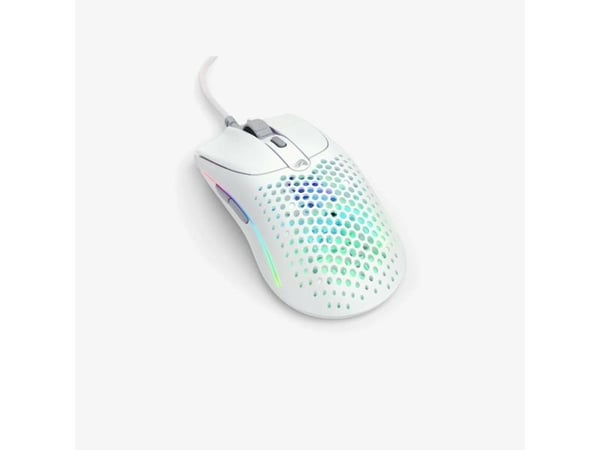 Glorious Gaming Model O Wired 2, Høyre hendt, Optisk, USB Type-A, 26000 DPI, 1 ms, Hvit
