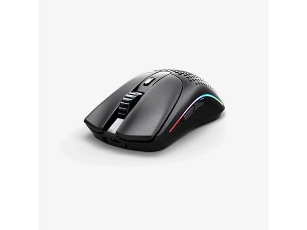 Glorious Gaming Glorious Model O Wireless 2, Høyre hendt, Laser, RF Wireless + USB Type-C, 26000 DPI, 1 ms, Hvit