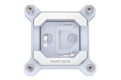 PHANTEKS C370I CPU Water Block, ARGB, Akryl - Hvit
