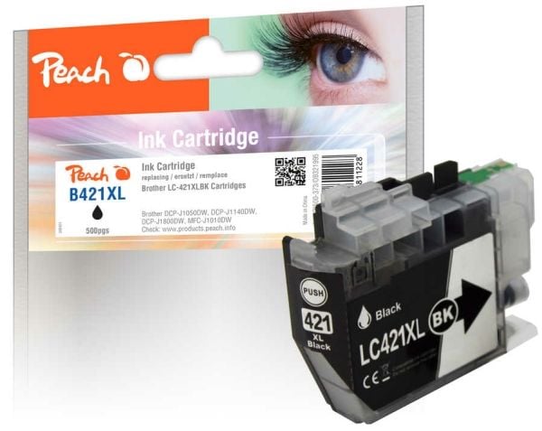 Peach PI500-373, høy (XL) kapasitet, 15 ml, 500 sider, 1 stk, enkeltpakke