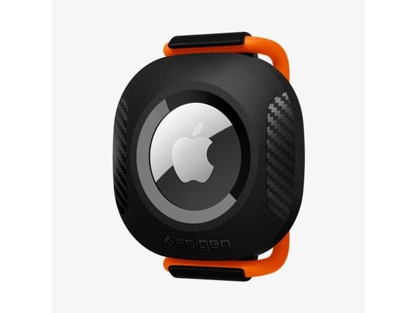 Spigen AHP03106, Etui, Svart, Apple, Termoplastisk polyuretan (TPU), AirTag, 38,8 mm