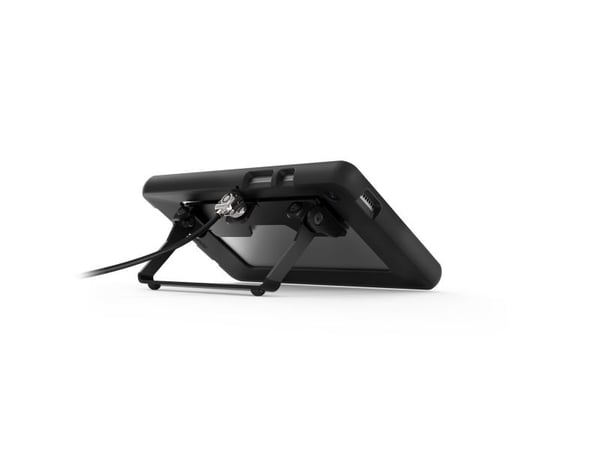 Compulocks Galaxy Tab A9 8.7" Secured Kickstand - Støtfanger for nettbrett - stativ - gummi - svart - for Samsung Galaxy Tab A9