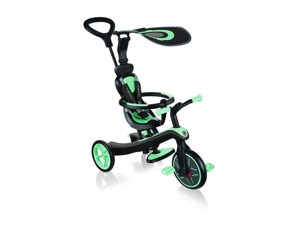 Globber Trike Explorer, Gutt/Jente, Front trekk, Rett opp, Barn, Solide hjul, Mynte