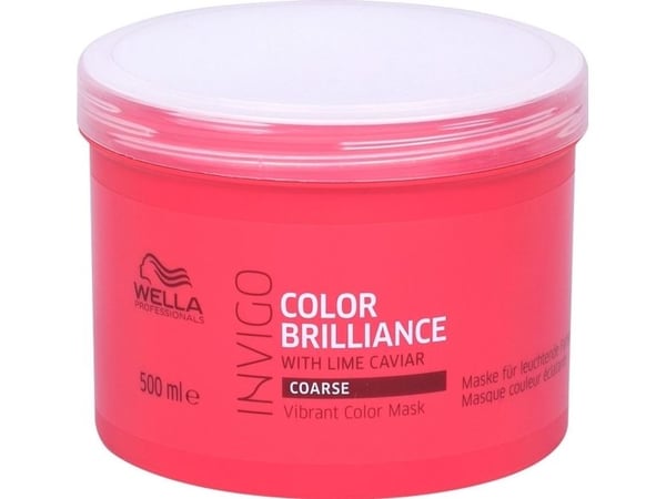Wella Invigo Color Brilliance-maske (grov hårtype) 500 ml