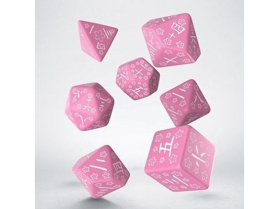 Q-Workshop komplett sett: Japanese Dice Set - Sweet Spring Memory