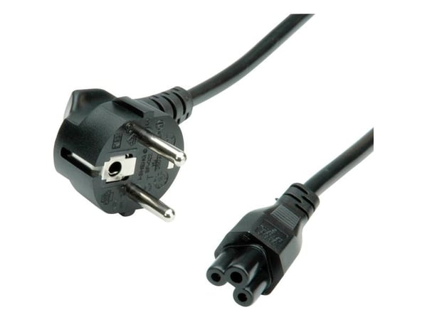 VALUE 19.99.1028, 1,8 m, Strömkontakt typ F, 3-stift, 250 V, 2.5 A