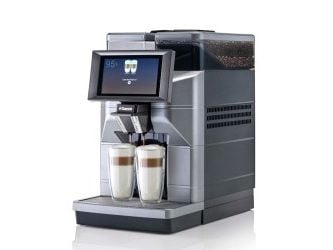 Saeco Magic M2, Espressokone, 4 L, Kahvipavut, Sisäänrakennettu jauhin, 1900 W, Hopea