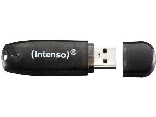 INTENSO Flash USB2-minne 16GB svart 3502470