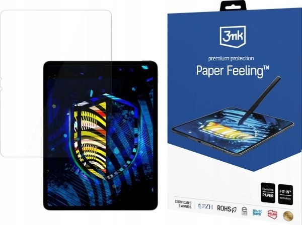 3MK 5903108570329, Apple, Ipad Air 13, Skittbestandig, Slagbestandig, Reflekterende, Gjennomsiktig, 2 stykker
