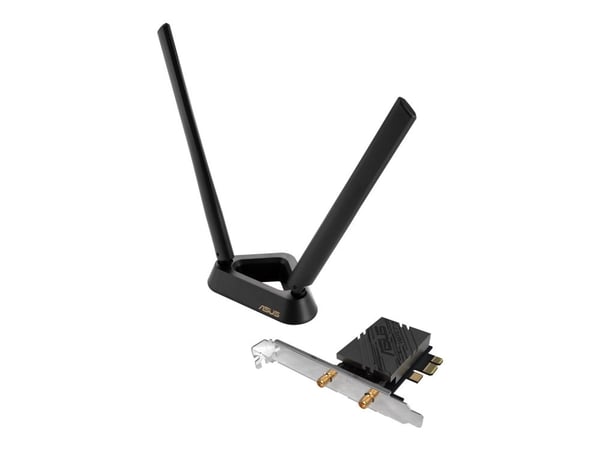 ASUS PCE-BE92BT - Nettverksadapter - PCIe - 802.11a, 802.11b/g/n, 802.11ax, Wi-Fi 7
