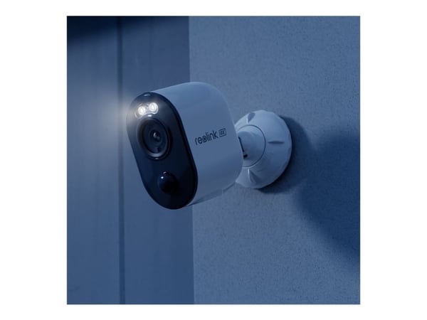 Reolink Argus Series B350 - Nettverksovervåkingskamera - innendørs, utendørs - vanntett - farge (Dag og natt) - 8 MP - 3840 x 2160 - 4K - lyd - trå...