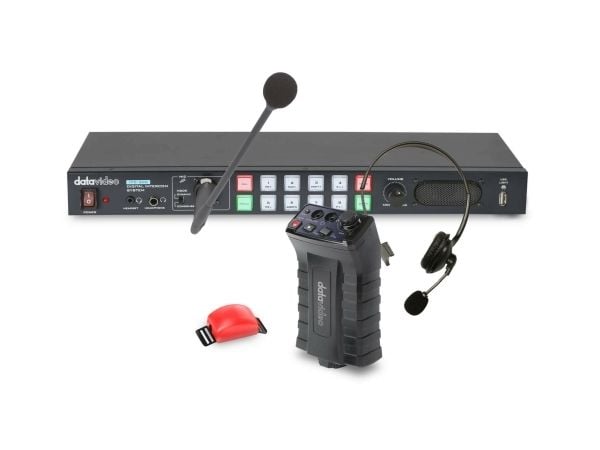 DataVideo ITC-300, langallinen, 70 dB, harmaa, 126 mm, 440 mm, 44 mm
