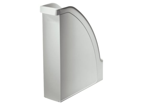 Leitz Plus, Polystyren (PS), Grå, Matte, A4, Brosjyrer, Katalog, Magasiner, 78 mm