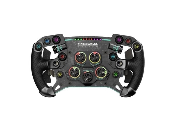 Moza Racing GS V2P GT - Hjul - 10 knapper - trådløs, kablet - for PC