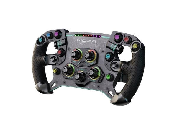 Moza Racing GS V2P GT - Hjul - 10 knapper - trådløs, kablet - for PC