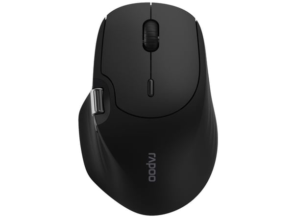 Rapoo MT560, oikeakätinen, optinen, langaton RF + Bluetooth, 3200 dpi, musta