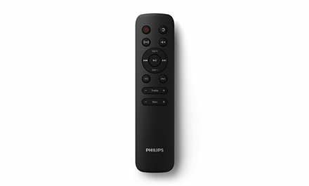 Philips TAB5309 - Lydplankesystem - for hjemmeteater - 2,1 kanaler - trådløs - Bluetooth - 120 watt (Total) - mørk grå