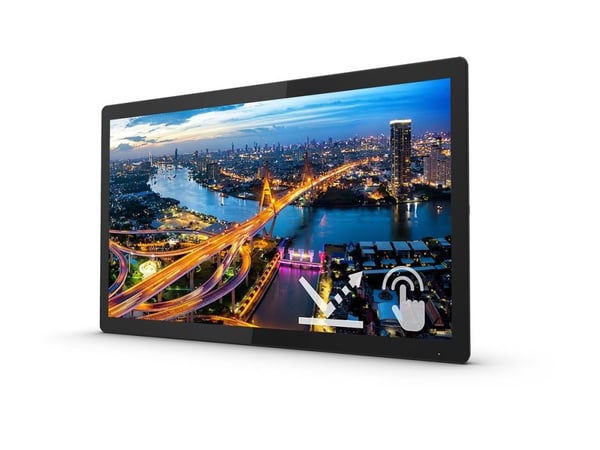 Philips B Line 222B1TFL - LED-näyttö - 22" (21,5" katseluun) - kosketusnäyttö - 1920 x 1080 Full HD (1080p) @ 75 Hz - IPS - 400 cd/m² - 1000:1 - 4 ...