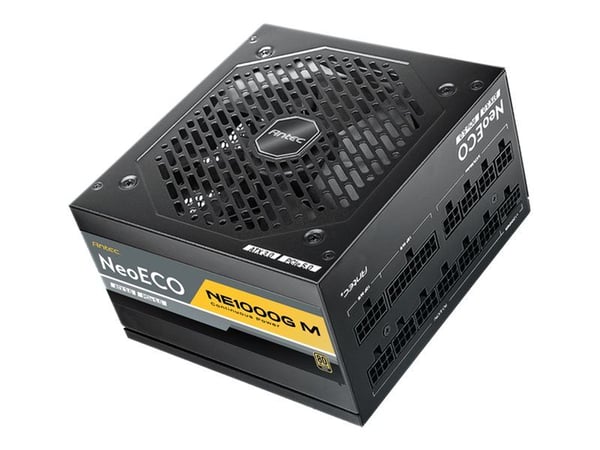 Antec NE1000G M - Nätaggregat (intern) - ATX12V 3.0 - 80 PLUS Gold - AC 100-240 V - 1000 Watt - aktive PFC - EU