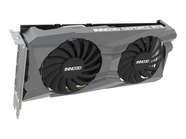 Inno3D GeForce RTX 3050 TWIN X2 - Grafikkort - GF RTX 3050 - 8 GB GDDR6 - PCIe 4.0 - DisplayPort, HDMI, DVI - boks
